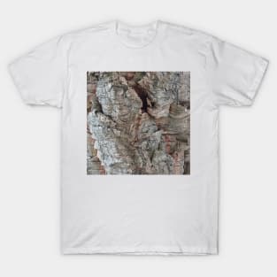 Cork Oak Tree Bark Texture 4 T-Shirt